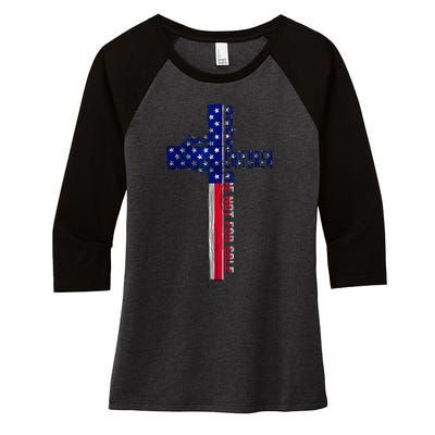 Gods Children Are Not For Sale: Embracing Sound Of Freedom Women's Tri-Blend 3/4-Sleeve Raglan Shirt