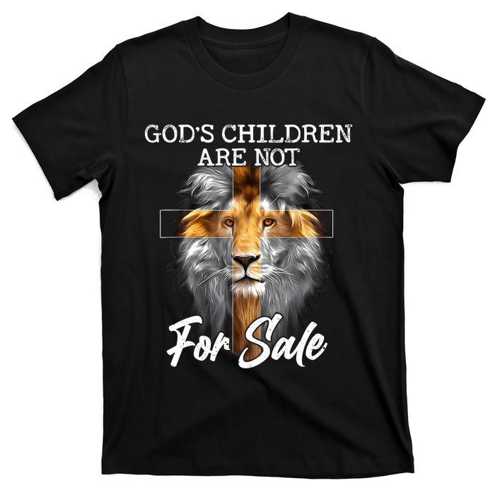 Gods Children Are Not For Sale Funny Quote T-Shirt