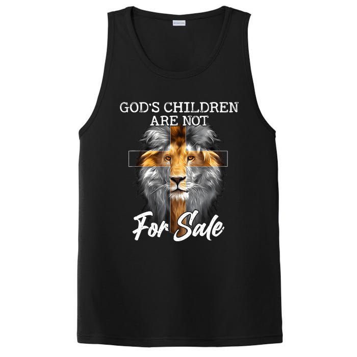 Gods Children Are Not For Sale Funny Quote PosiCharge Competitor Tank