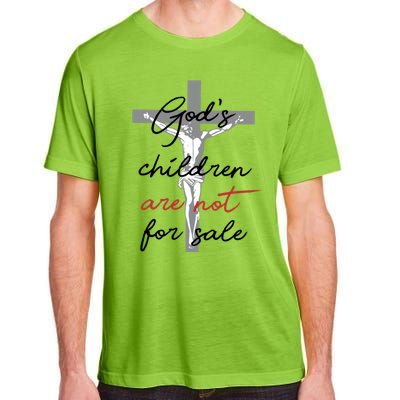 Gods Children Are Not For Sale Protect Children Adult ChromaSoft Performance T-Shirt