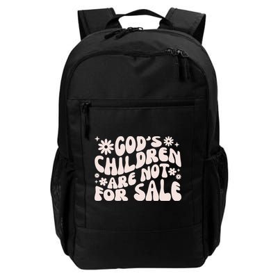 Gods Children Are Not For Sale Protect Children Backpack