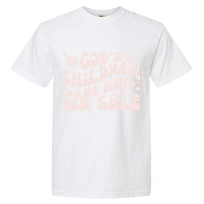 Gods Children Are Not For Sale Protect Children Garment-Dyed Heavyweight T-Shirt