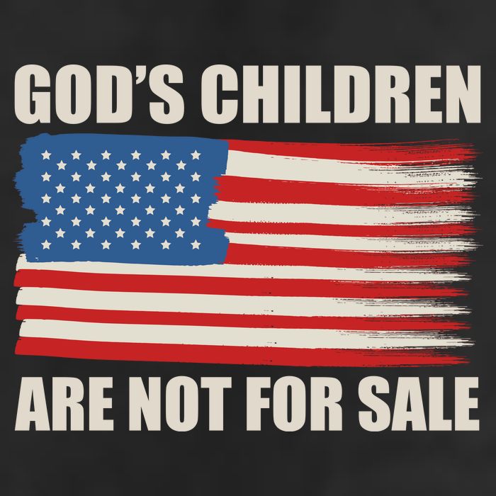Gods Children Are Not For Sale USA Flag 11oz C Handle Ceramic Mug