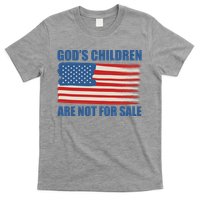 Gods Children Are Not For Sale USA Flag T-Shirt