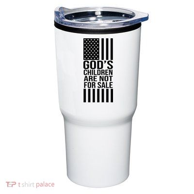 Gods Children Are Not For Sale American Flag Tumbler
