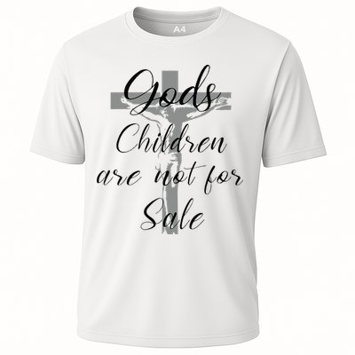 God's Children Are Not For Sale Jesus Christ Christian Performance Shirt