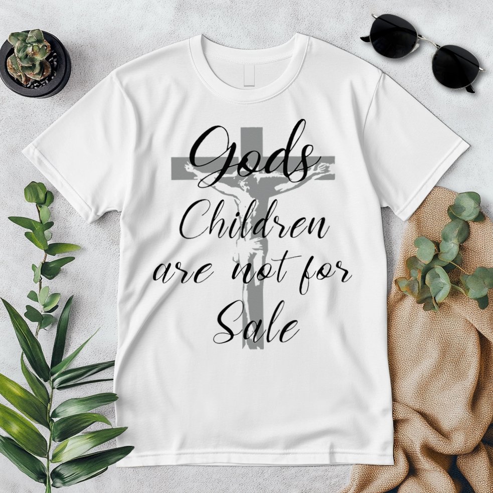 God's Children Are Not For Sale Jesus Christ Christian Premium T-Shirt