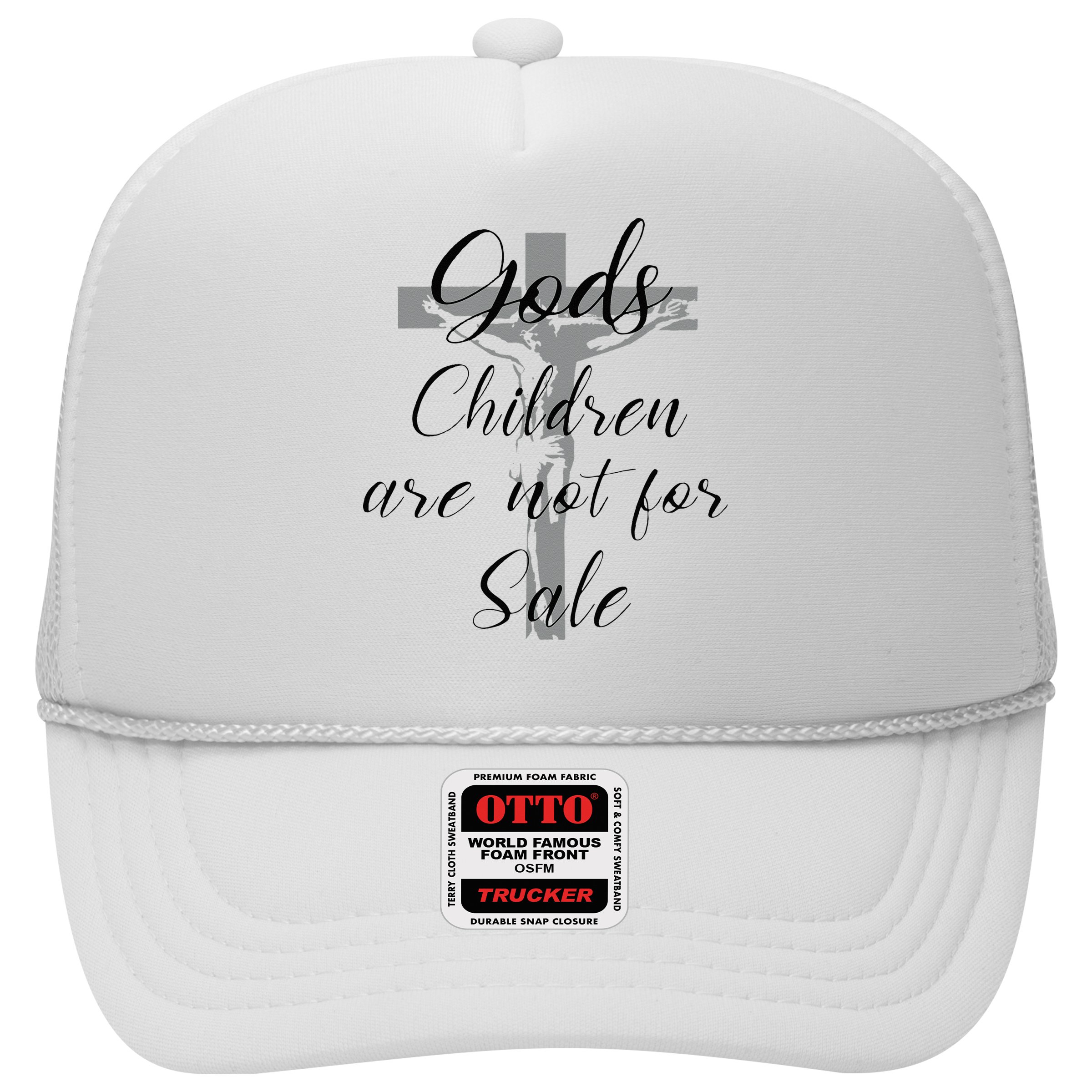 God's Children Are Not For Sale Jesus Christ Christian Hat