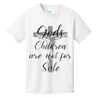 God's Children Are Not For Sale Jesus Christ Christian Kids T-Shirt