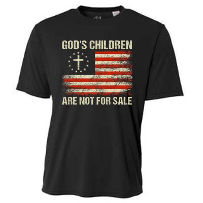 Gods Children Are Not For Sale Funny Quote Gods Children Cooling Performance Crew T-Shirt