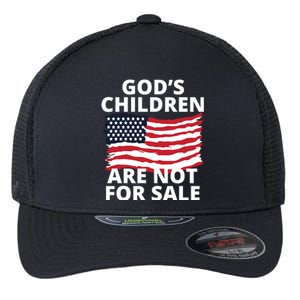 Gods Children Are Not For Sale Awareness Flexfit Unipanel Trucker Cap