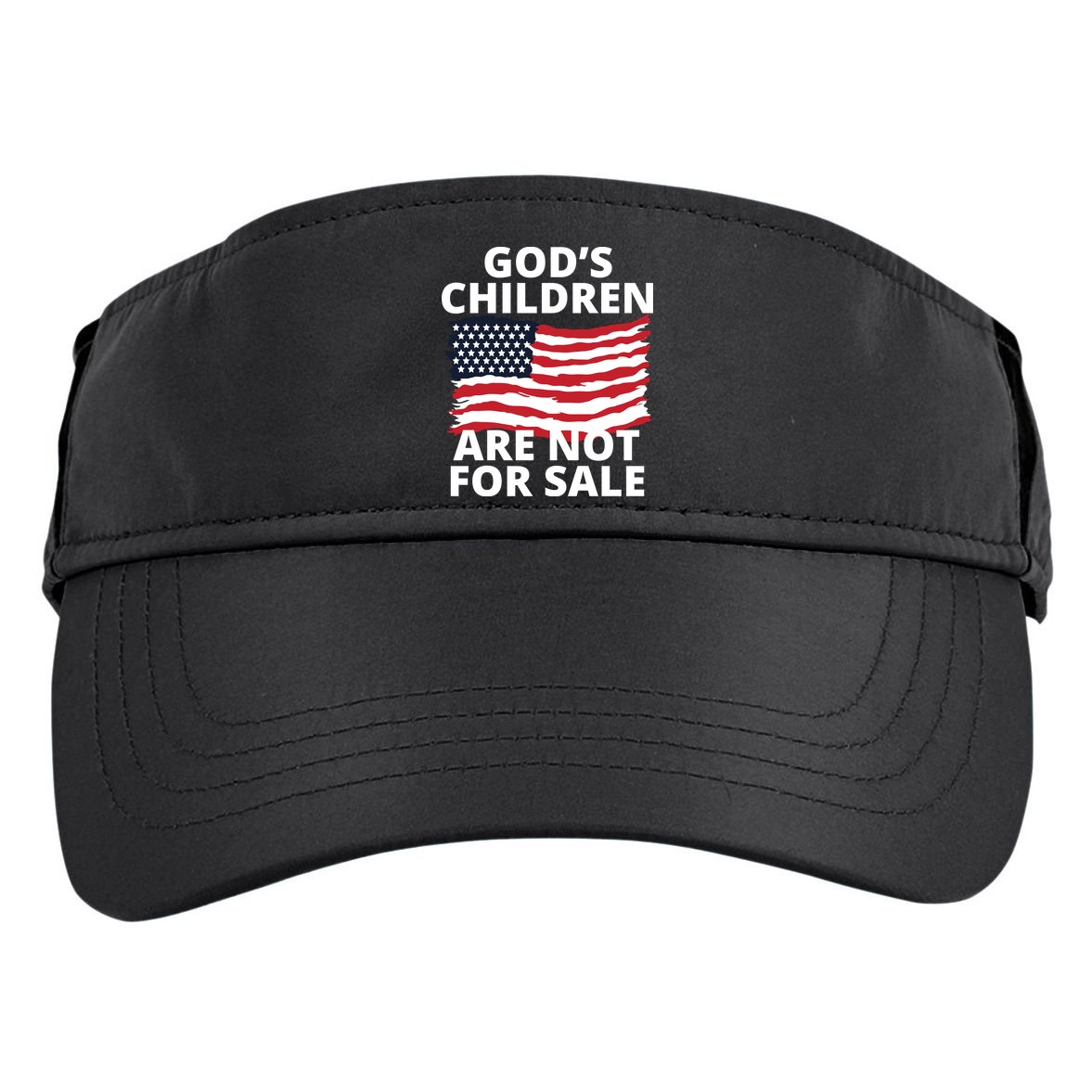 Gods Children Are Not For Sale Awareness Adult Drive Performance Visor