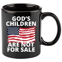 Gods Children Are Not For Sale Awareness 11oz C Handle Ceramic Mug