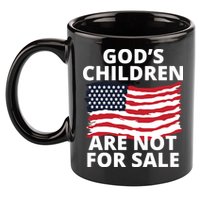 Gods Children Are Not For Sale Awareness 11oz C Handle Ceramic Mug