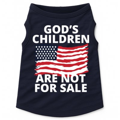 Gods Children Are Not For Sale Awareness Doggie Tank