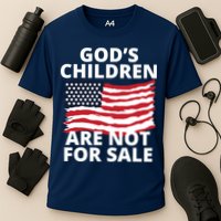 Gods Children Are Not For Sale Awareness Performance Shirt