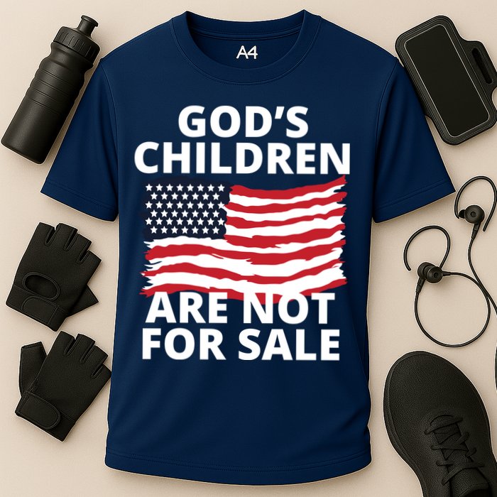 Gods Children Are Not For Sale Awareness Performance Shirt