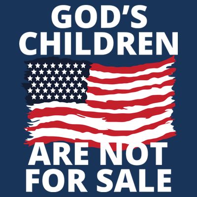 Gods Children Are Not For Sale Awareness T-Shirt