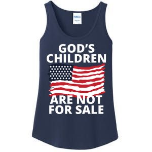 Gods Children Are Not For Sale Awareness Ladies Essential Tank