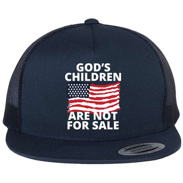 Gods Children Are Not For Sale Awareness Flatbill Hat