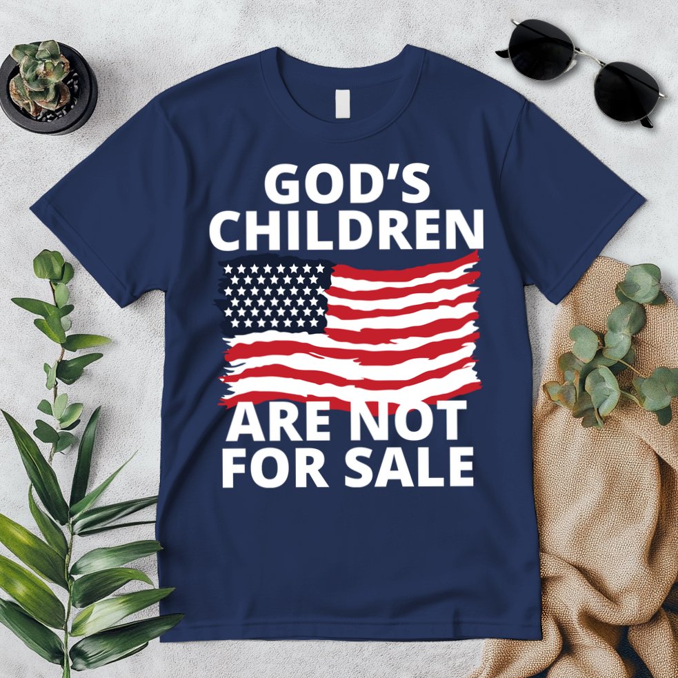 Gods Children Are Not For Sale Awareness Premium T-Shirt