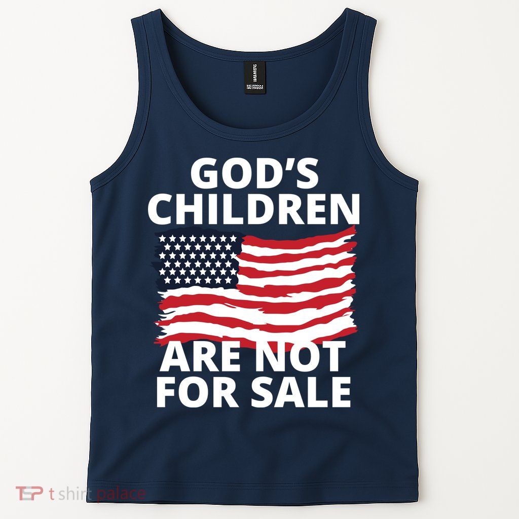 Gods Children Are Not For Sale Awareness Tank Top