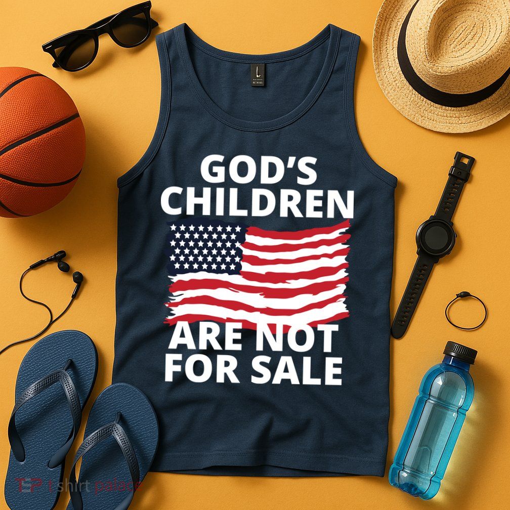 Gods Children Are Not For Sale Awareness Tank Top