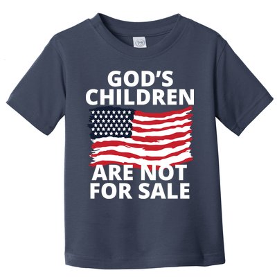 Gods Children Are Not For Sale Awareness Toddler T-Shirt