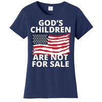 Gods Children Are Not For Sale Awareness Women's T-Shirt