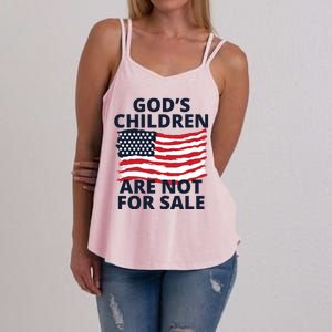 Gods Children Are Not For Sale Awareness Women's Strappy Tank