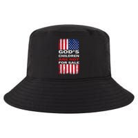 Gods Children Are Not For Sale American Flag Cool Comfort Performance Bucket Hat
