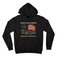 God's Children Are Not For Sale Embracing Sound of Freedom Hoodie