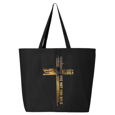 GodS Children Are Not For Sale Embracing Sound Of Freedom 25L Jumbo Tote