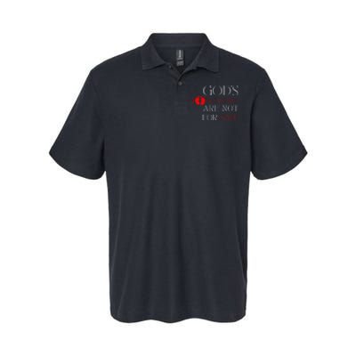 God's Children Are Not For Sale For Children Family Softstyle Adult Sport Polo