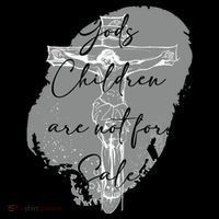 Gods Children Are Not For Sale Jesus Christ Christian Sustainable Bucket Hat