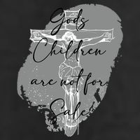 Gods Children Are Not For Sale Jesus Christ Christian Adult Drive Performance Visor
