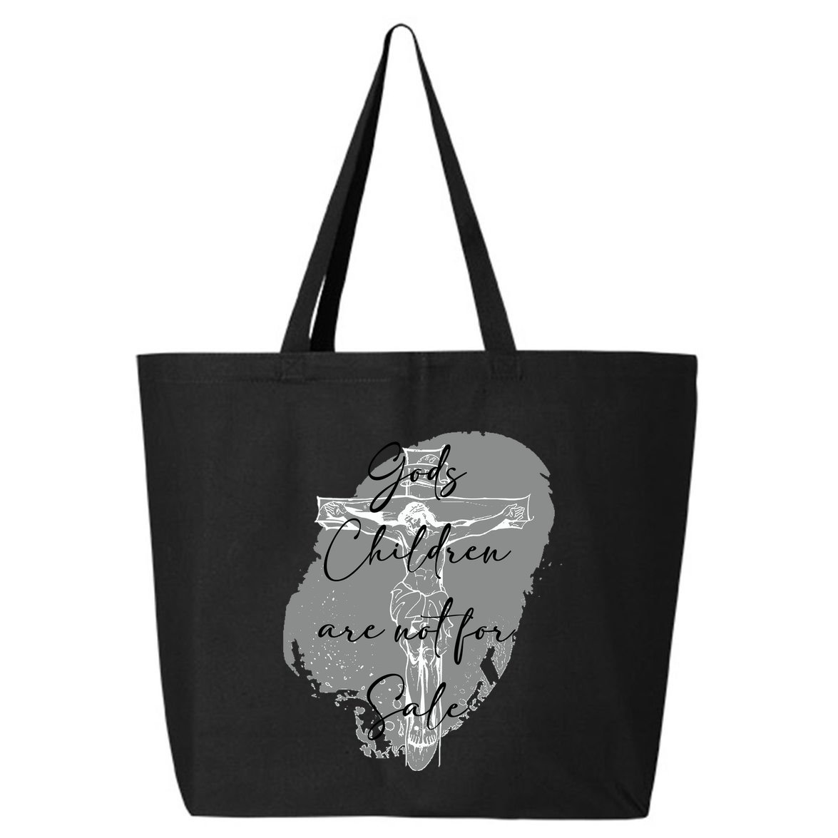 Gods Children Are Not For Sale Jesus Christ Christian 25L Jumbo Tote