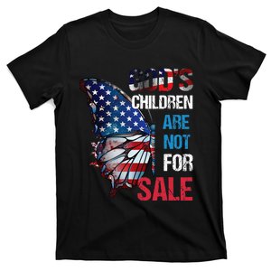 Gods Children Are Not For Sale Funny Political T-Shirt