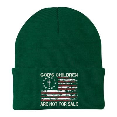 Gods Children Are Not For Sale Funny Quote God's Children Knit Cap Winter Beanie