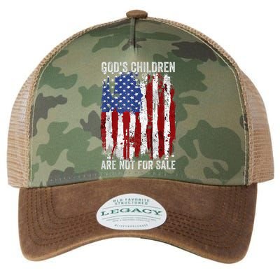 Gods Children Are Not For Sale Funny Quote Gods Children Legacy Tie Dye Trucker Hat