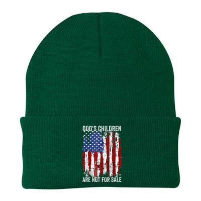 Gods Children Are Not For Sale Funny Quote Gods Children Knit Cap Winter Beanie