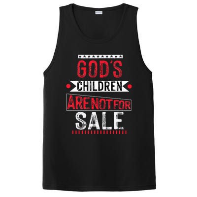 Gods Children Are Not For Sale Funny PosiCharge Competitor Tank