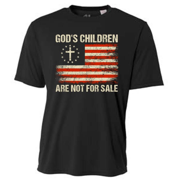 Gods Children Are Not For Sale Quote Gods Children Cooling Performance Crew T-Shirt