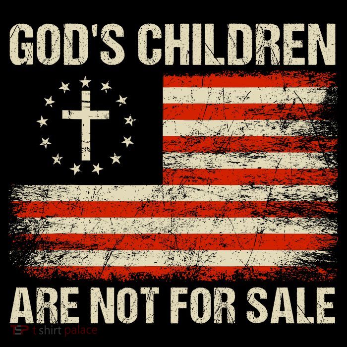 Gods Children Are Not For Sale Quote Gods Children Tall T-Shirt