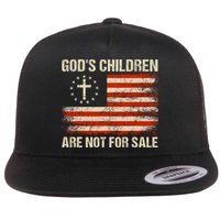 Gods Children Are Not For Sale Quote Gods Children Flatbill Hat