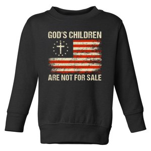 Gods Children Are Not For Sale Quote Gods Children Toddler Sweatshirt