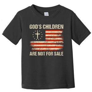 Gods Children Are Not For Sale Quote Gods Children Toddler T-Shirt