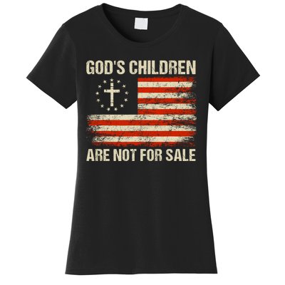 Gods Children Are Not For Sale Quote Gods Children Women's T-Shirt