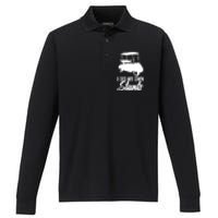 I Do My Own Stunts Golfing Golf Cart for Golfer Golf Lover gift Performance Long Sleeve Polo