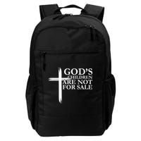 Gods Children Are Not For Sale Cross Backpack